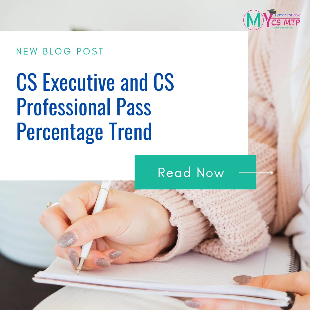 CS Executive & CS Professional Pass Percentage Trend  Dec 2025